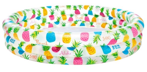 [90759431] PISCINA 3 AROS PECES 132 CM.