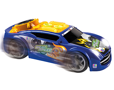 [92134447] COCHE BEATSPEED LUZ/SON.AZUL