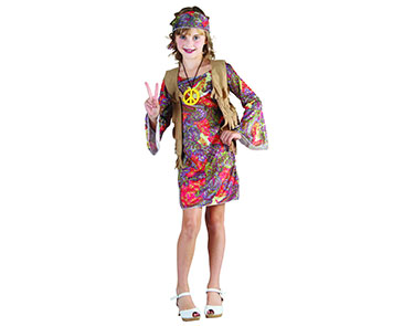 [92781174] DISFRAZ HIPPIE NIÑA