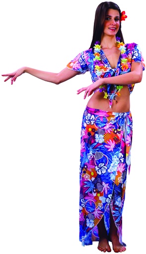 [92789917] DISFRAZ BELLEZA HAWAIANA ADULT