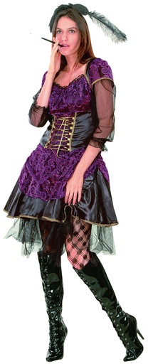 [92791206] DISFRAZ SALOON GIRL ADULTO