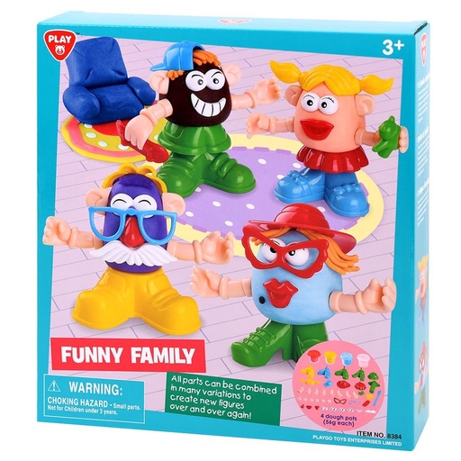 [96508384] FUNNY FAMILY PLASTILINA