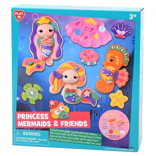 [96583629] PLASTILINA PRINCESAS & SIRENAS