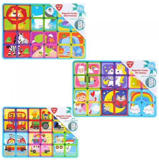 [96590343] PUZZLE MAGNETICO 3 SURTIDOS