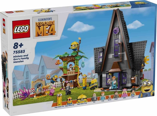 [22575583] MINIONS Y MANSION FAMILIAR GRU