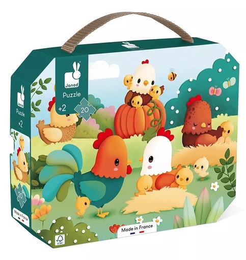 [73533320] PUZZLE 20 P.GRANJA-BIENVENIDO AL CORRAL