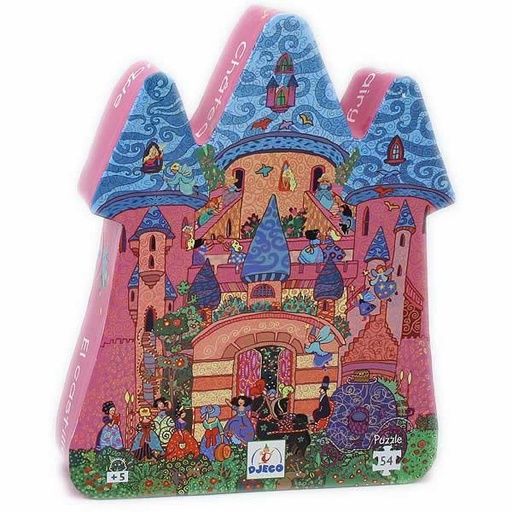 [36207246] PUZZLE SILUETA CASTILLO CUENTO