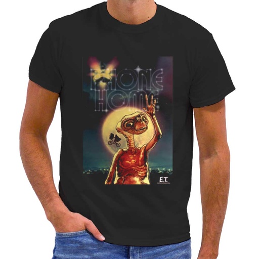[64972175] CAMISETA ET PHONE HOME NEG.XXL