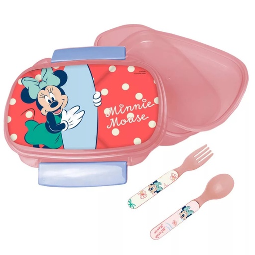 [73216078] SANDWICHERA MINNIE C/CUBIERTOS