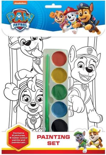[73224232] SET PINTAR ACUARELAS PAW PATROL