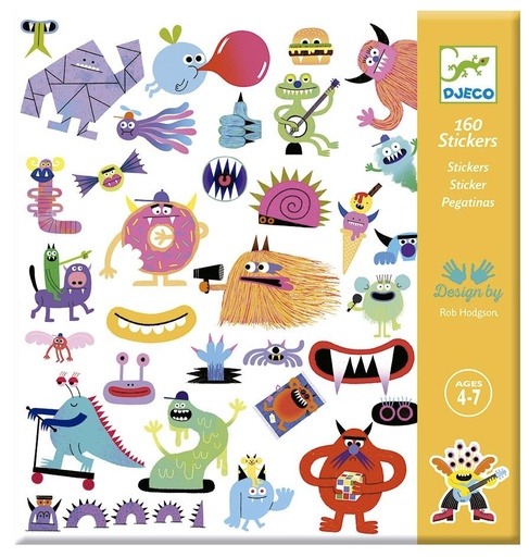 [36209281] PEGATINAS MONSTRUOS