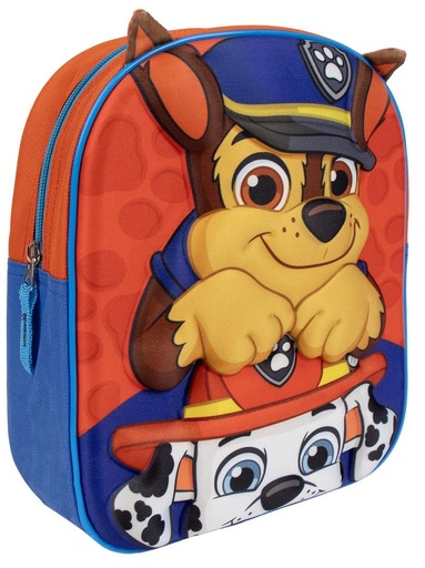 [61037002] MOCHILA PAW PATROL 3D APLIC.