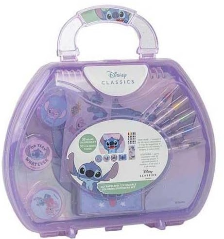 [61040127] MALETIN PAPELERIA STITCH COLOREABLE