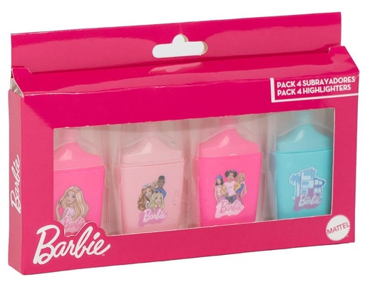 [61040506] SUBRAYADORES BARBIE (PACK 4)