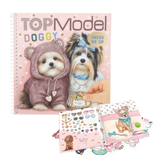[50212966] CUADERNO CALCOMANIAS DOGGY TOP MODEL