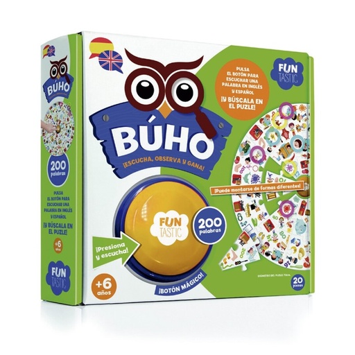 [79209002] PUZLE BOTON BUHO 200 PALABRAS