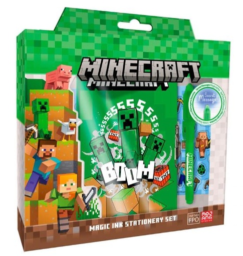 [12488499] DIARIO MINECRAFT C/BOLI MAGICO
