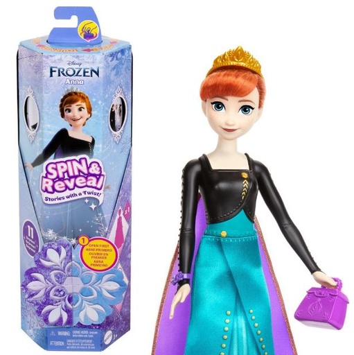 [24522686] DISNEY FROZEN ANNA SPIN & REVEAL