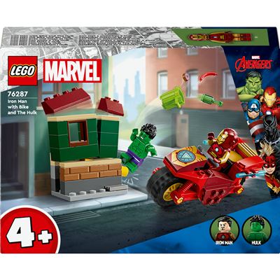 [22576287] IRON MAN CON MOTO Y HULK