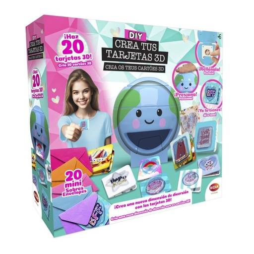 [03505025] CREA TUS TARGETAS 3D