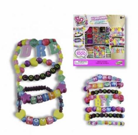 [86008236] SET BRAZALETES ALFABETO