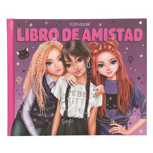 [50213200] LIBRO AMISTAD REBEL KITTY TOP MODEL