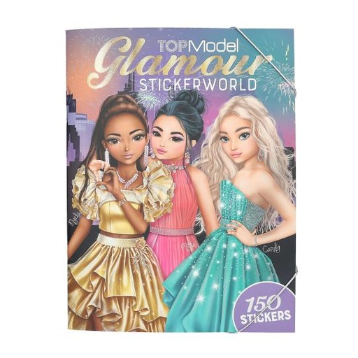 [50213232] GLAMOUR STICKERWORLD TOP MODEL