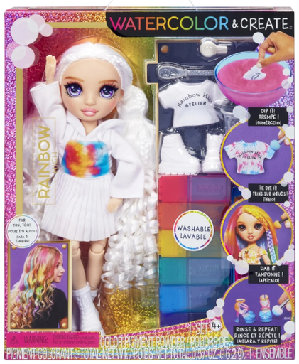 [37750759] RAINBOW HIGH WATERCOLOR OJOS MARRONES