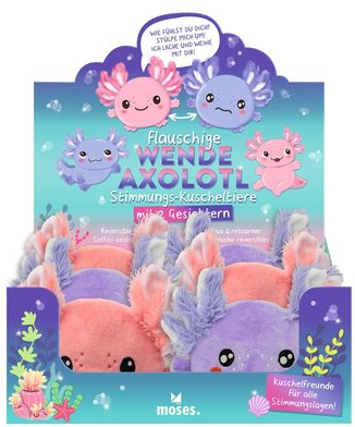 [64538239] PELUCHE AJOLOTE REVERSIBLE