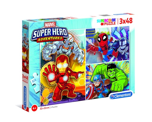 [06625248] PUZ 3X48 MARVEL