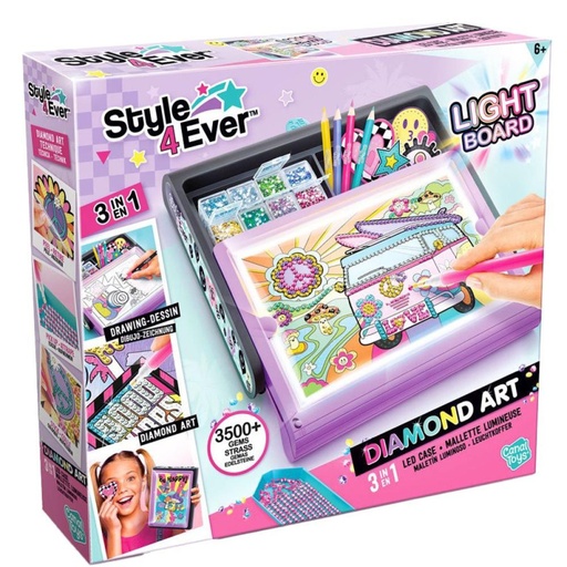 [54728817] DIAMOND ART MALETIN LED