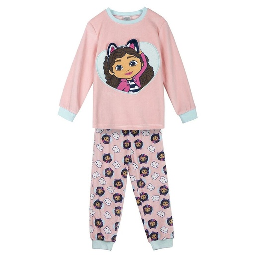 [61046250] PIJAMA LARGO GABBY ROSA T.3