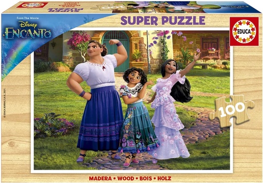 [04019199] PUZ. 100 ENCANTO DISNEY MADERA
