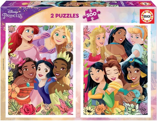 [04019253] PUZ.2x500 DISNEY PRINCESS