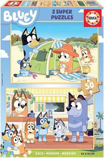 [04019408] PUZ.2x50 BLUEY
