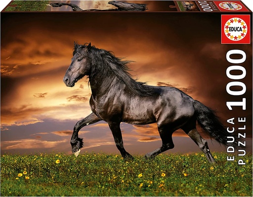 [04019555] PUZ.1000 CABALLO AL TROTE