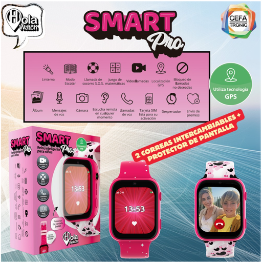[04801135] RELOJ SMART PRO PINK