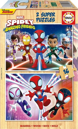 [04019579] PUZ.2x16 SPIDEY & AMAZ.FRIENDS