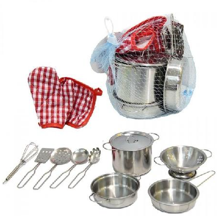 [86007500] SET COCINA METAL 12 P.