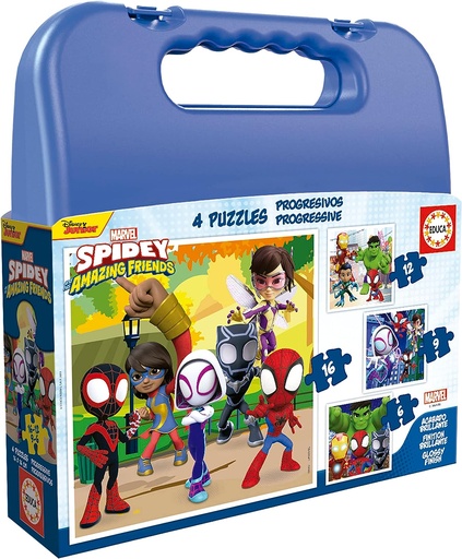 [04019580] PUZ.6+9+12+16 SPIDEY