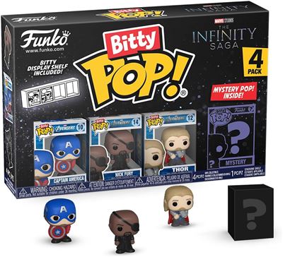 [54371503] BITTY POP - CAP. AMERICA 4PK