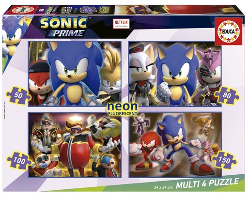 [04019631] PUZ.50+80+100+150 SONIC PRIME