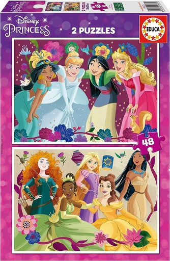 [04019675] PUZ.2x48 DISNEY PRINCESS