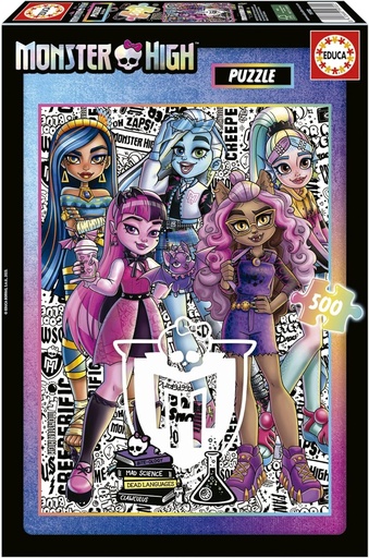 [04019702] PUZZLE 500 MONSTER HIGH