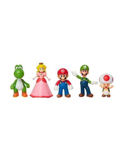 [92440090] SUPER MARIO PACK 5 FIG. 6 CM.