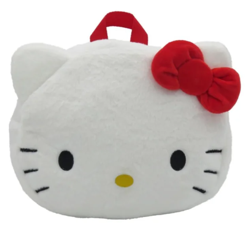 [50911235] MOCHILA PELUCHE CARA HELLO KITTY