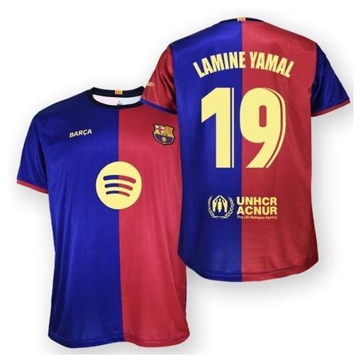 [49800263] CAMISETA BARÇA 1ºE. LAMINE T.4