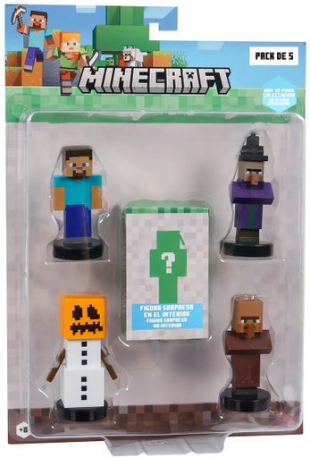 [03511004] MINECRAFT FIGURAS (PACK 5)