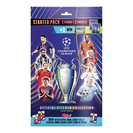 [56007447] STARTER PACK UEFA CHAMP.L.24/25