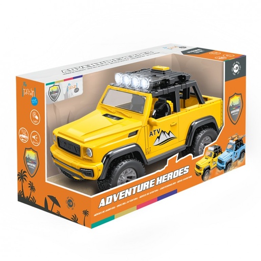 [86100598] SUV 4x4 LUZ/SONIDO 1:16